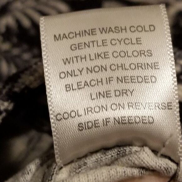 Christopher Banks M Jacket Corduroy Black Gray Floral Fall Autum Trucker Cottage - Picture 8 of 10